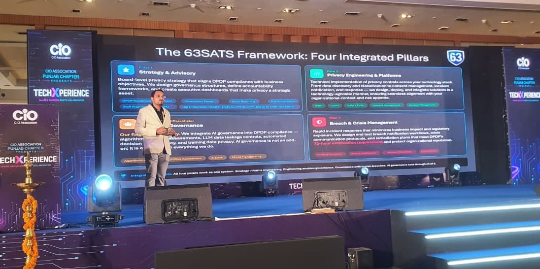 Insights on the Digital Personal Data Protection (DPDP) Act at CIO Association’s TechXperience Summit 2026