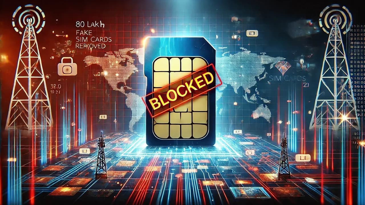 India Blocks 80 Lakh Fake SIM Cards: A Bold Step to Crush Cybercrime